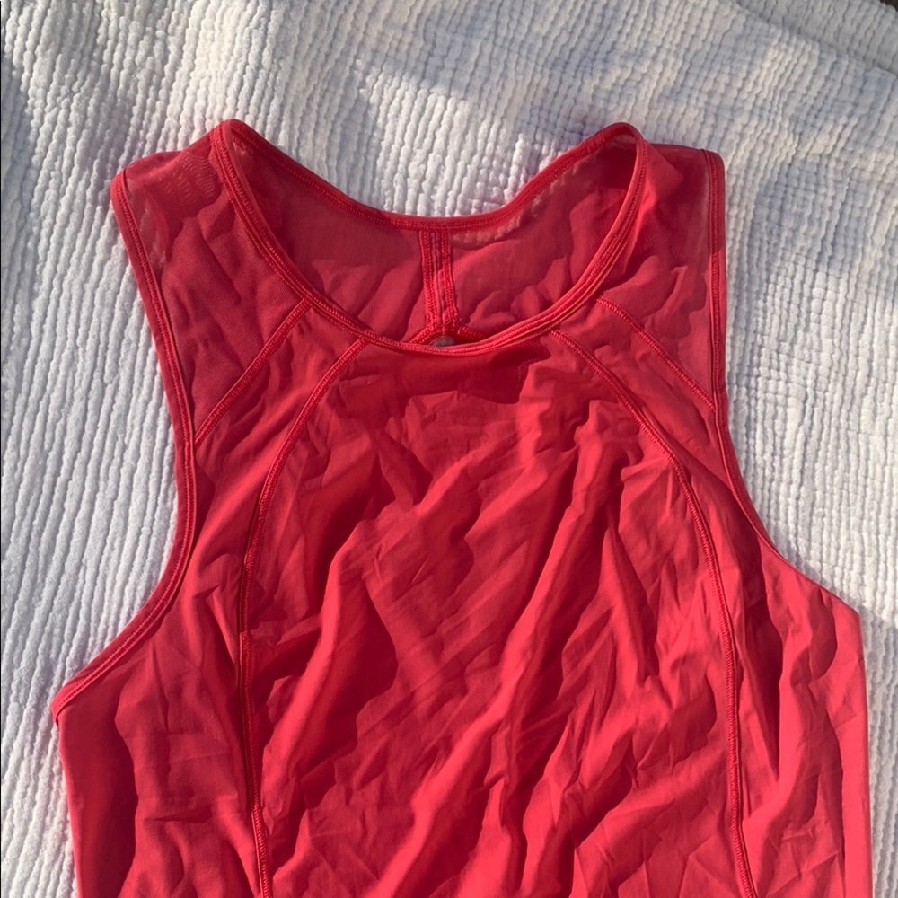 Lululemon Women's Pink Sculpt Sleeveless Tank Top Running Workout Shirt - Picture 3 of 16